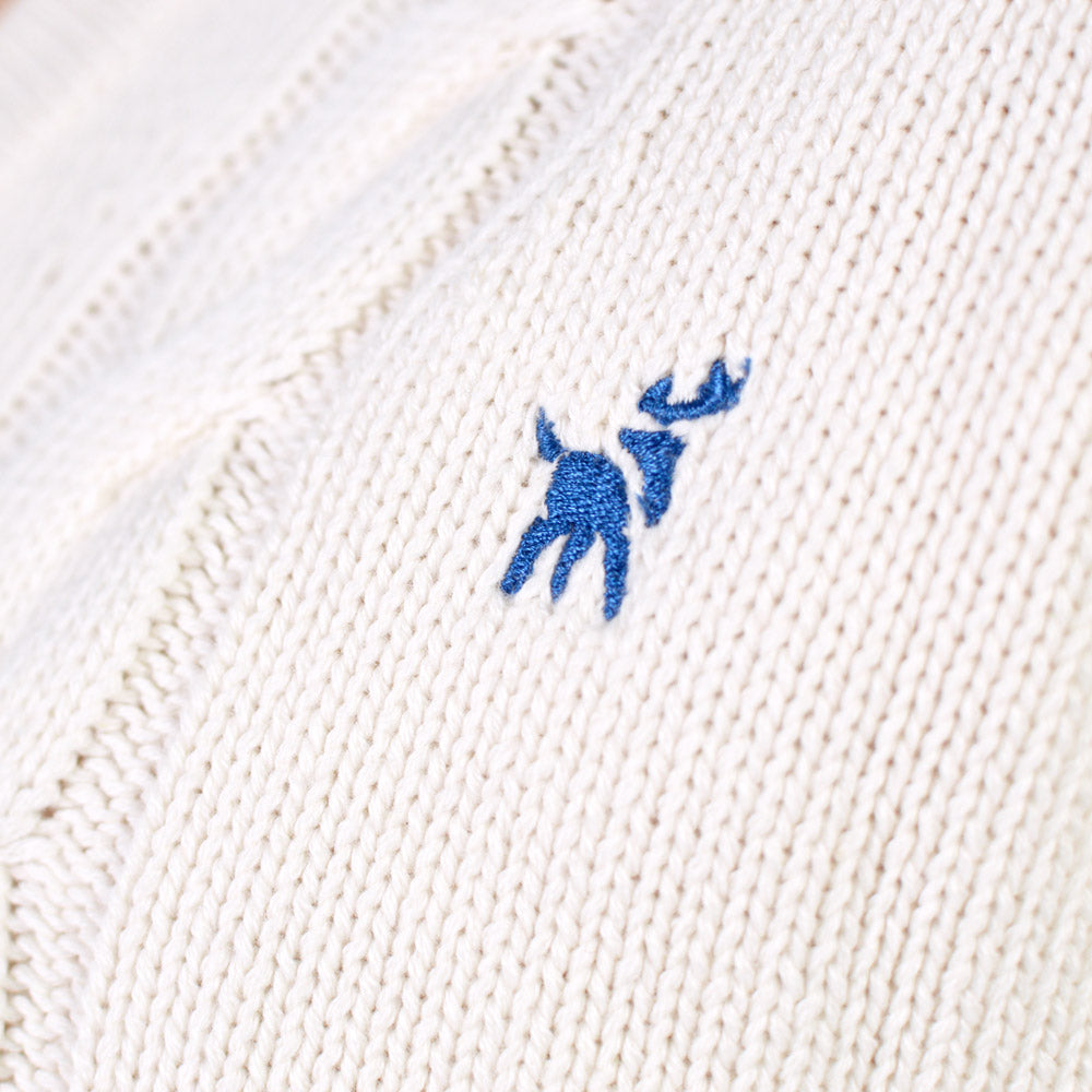 Renne Pull pour Homme Cardigan en Coton Bio

