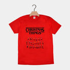 T-Shirt de Noël pour Famille Rouge Christmas Things