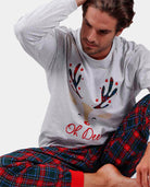 Pyjama de Noël pour Homme Oh Deer Encolure