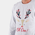 Pyjama de Noël Encolure pour Homme Oh Deer 