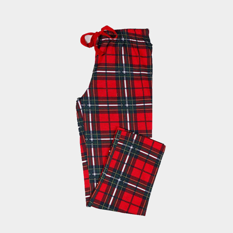 Pyjama de Noël pour Femme Rouge Smile Pantalons