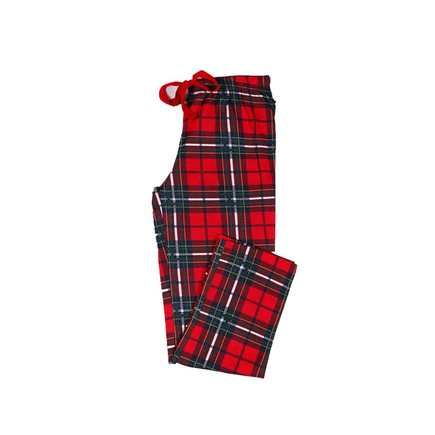 Pyjama de Noël pour Femme Rouge Smile Pantalons