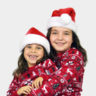 Bonnet de Père Noël pour enfants Filles