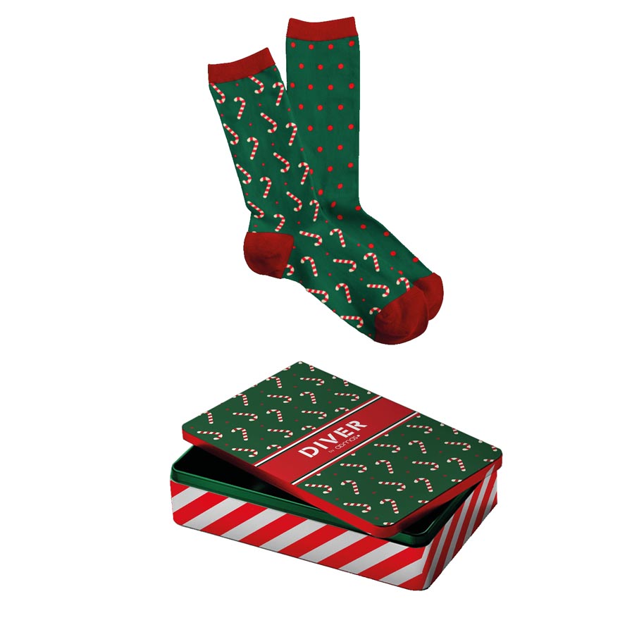 Chaussons chaussettes de Noël - Lot de 2