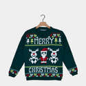 Pull De Noël Pour Enfants – Sweat Festif Garçon Fille Pour Fêtes Familiales Hiver - 6