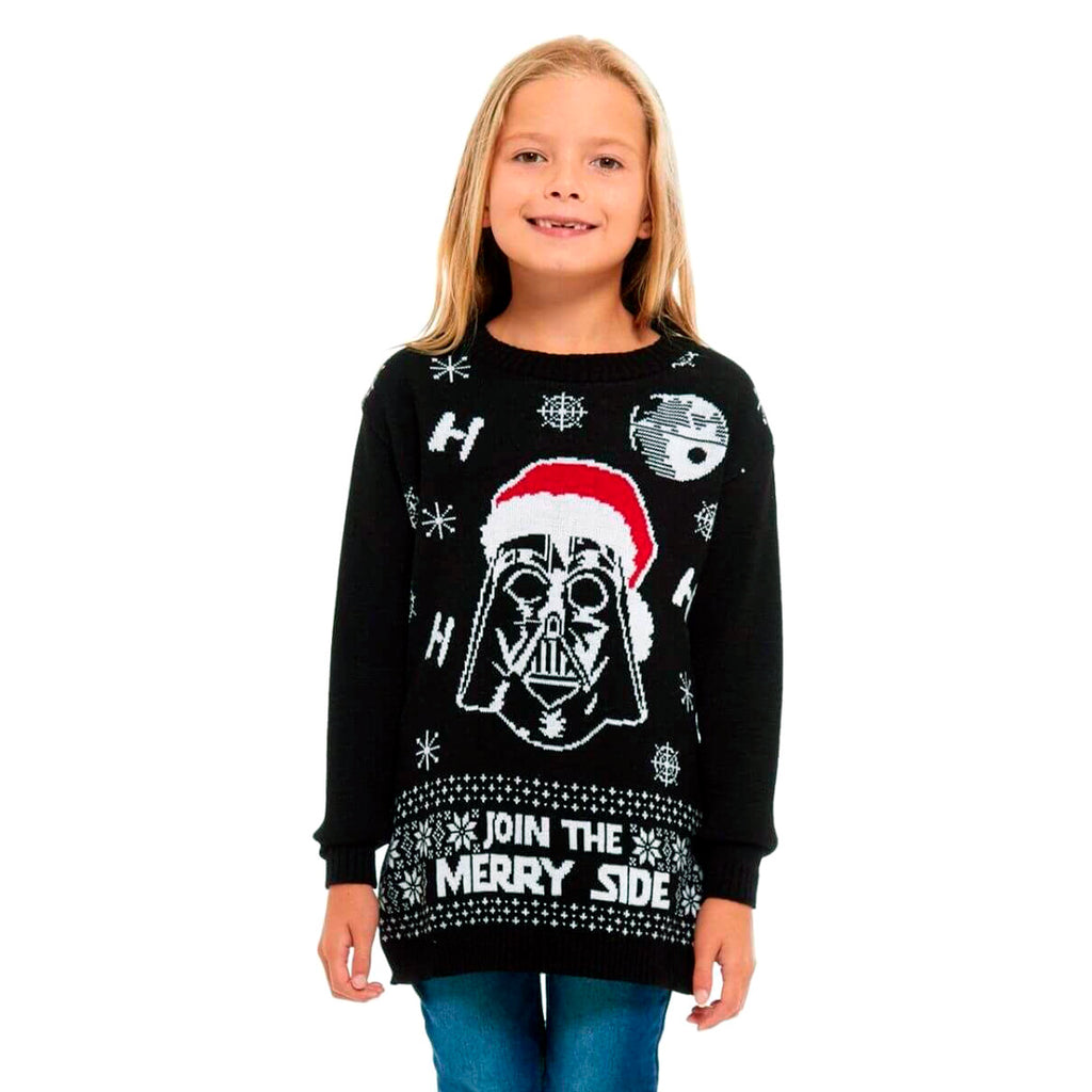 Pull de Noël pour Enfants Stars Wars Darth Vader Fille