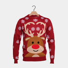 Pull de Noël avec Rudolph le Renne Rouge