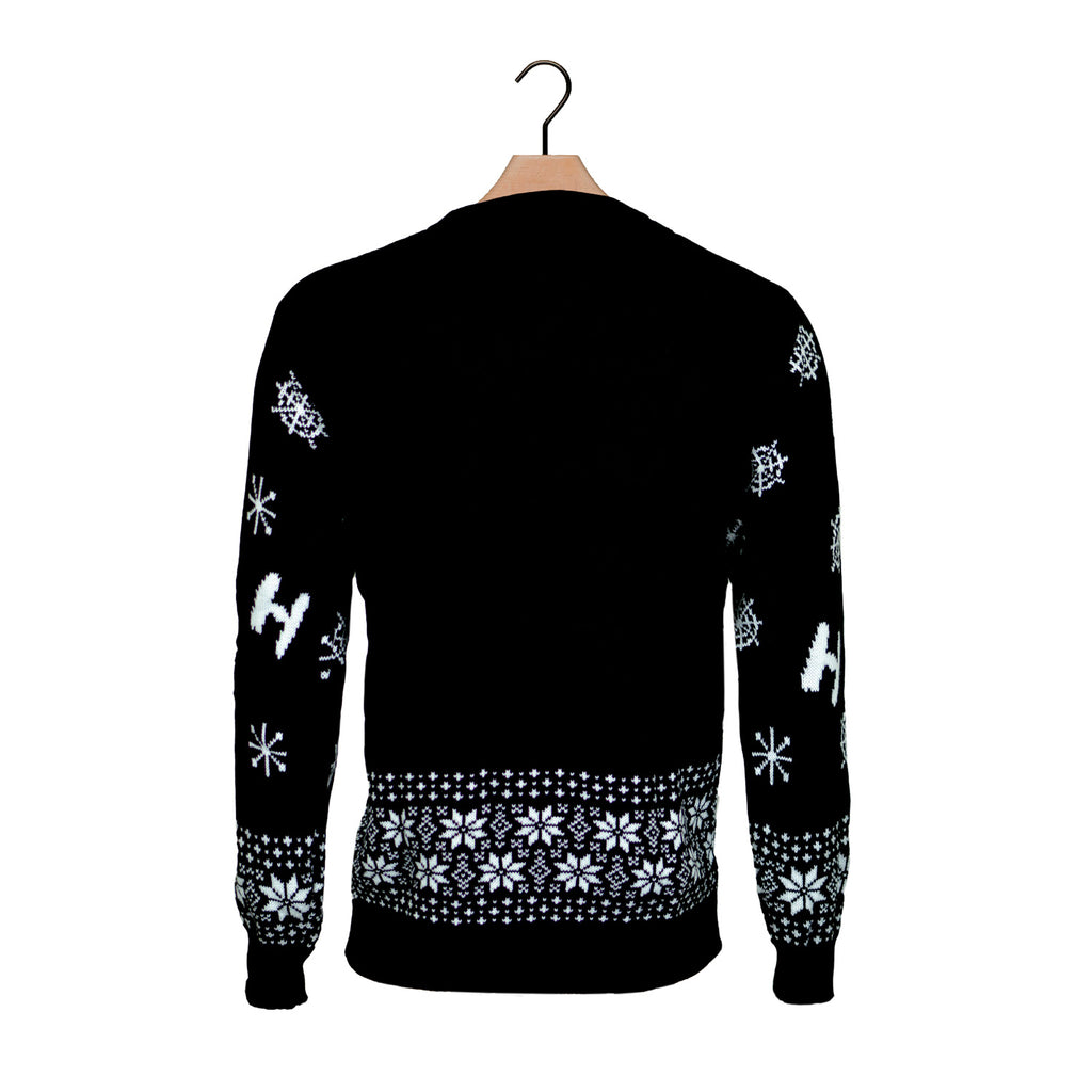 Pull de Noël Star Wars Darth Vader Dos