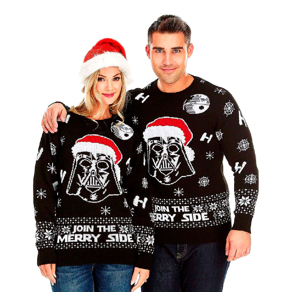 Pull de Noël Star Wars Darth Vader Couple