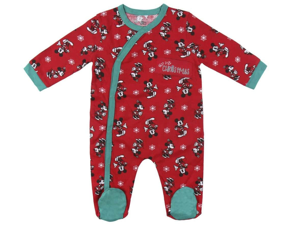 Pyjama Bébé Rouge Disney Mickey