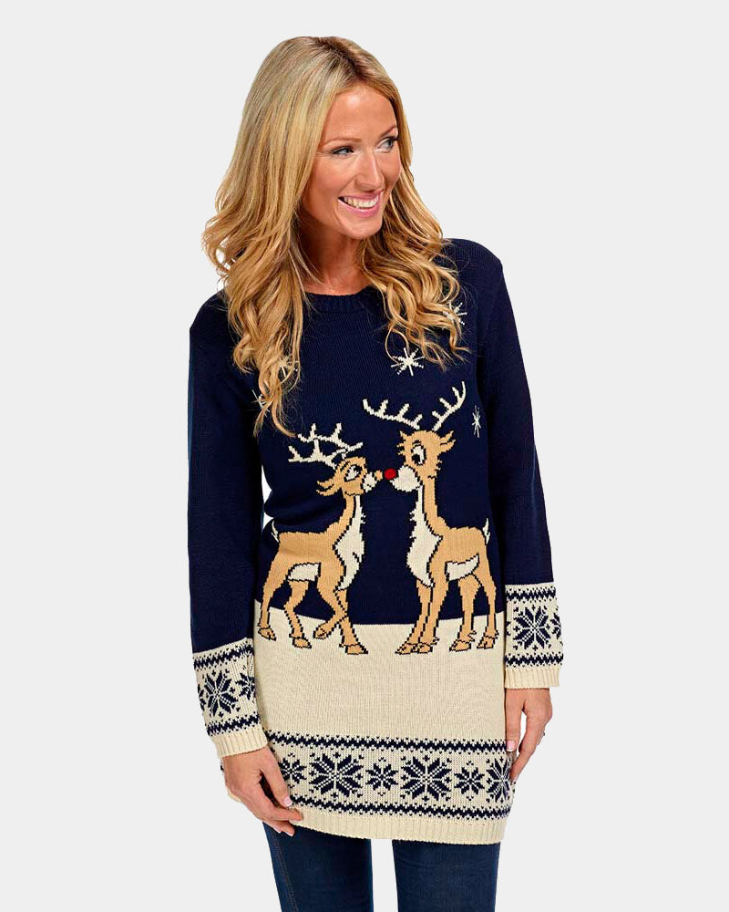 Robe Pull Pull Noel Femme Chic De Noël Pull Elegant Pour Femme