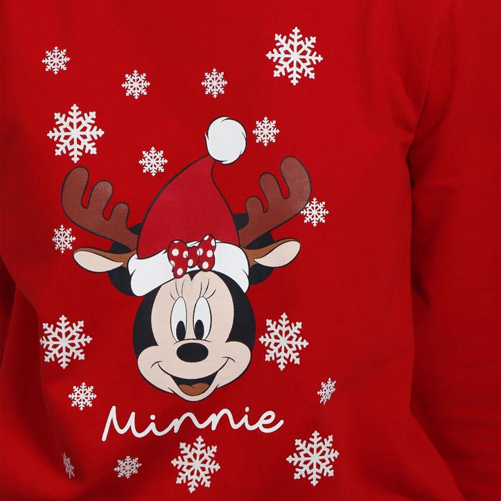 Sweatshirt de Noël Disney Minnie