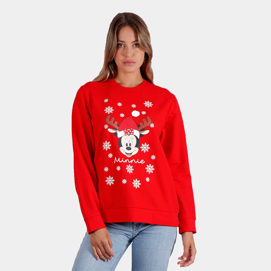 Sweat de Noel pour Femme Minnie Pulls de Noel